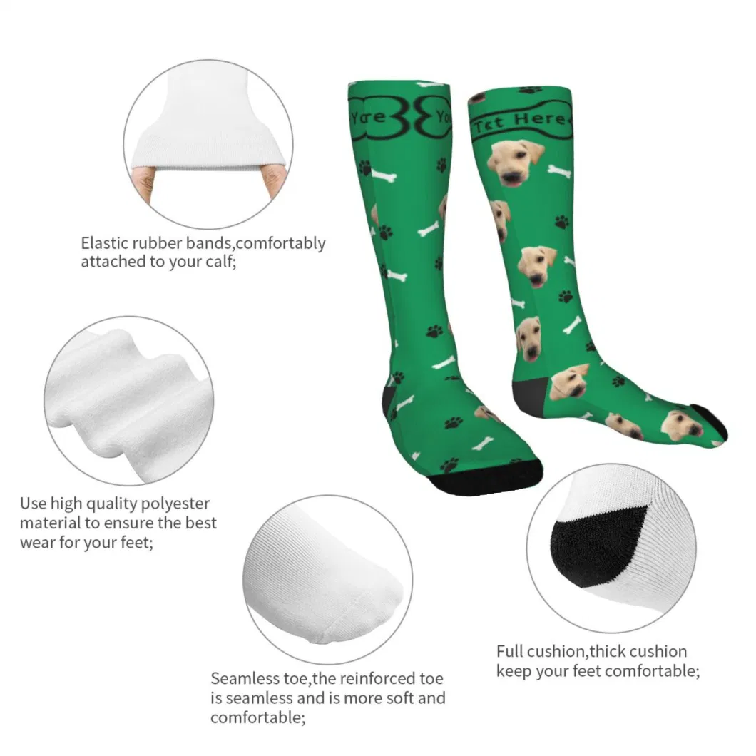 Fashion Creative Gog Stockings Pet Digital Printed Socks